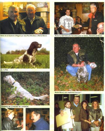 Revue du Club Setter Anglais n°66, page 115, février 2004