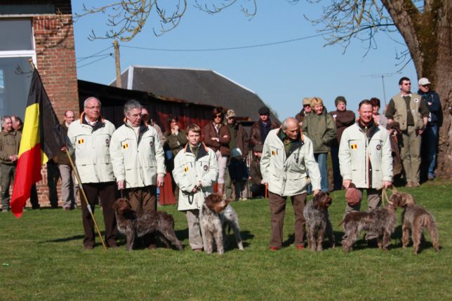 Heudicourt, l'Equipe de Belgique