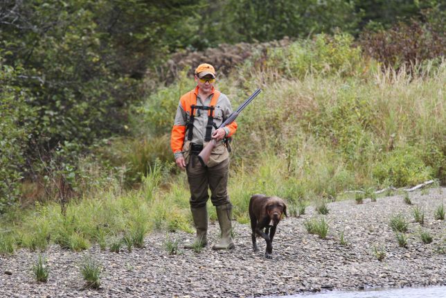 Dan et Bandit, New Hampshire 2013